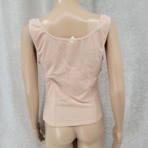 Nude/ Tan Underbust Shapewear with Front Closure Plus Size 2X - Picture 9 of 16
